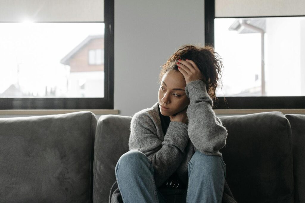experiencing throat pain