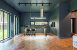 A house with healthy indoor air quality.