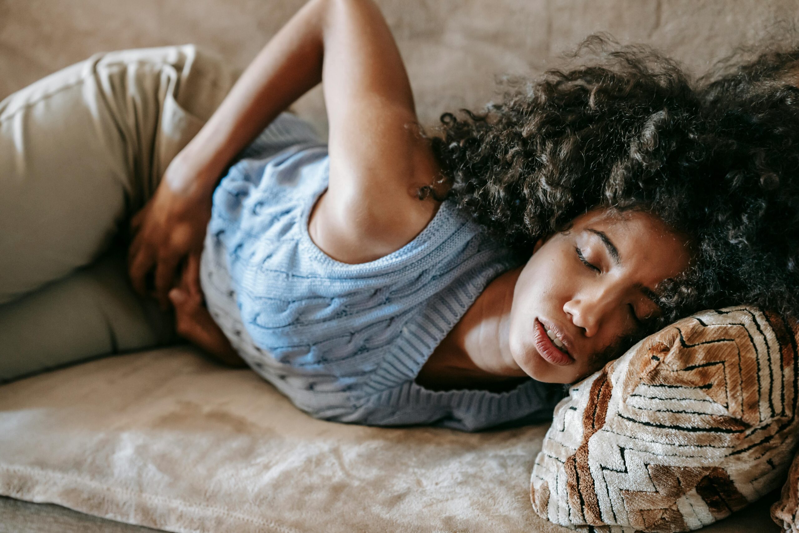 a person suffering from chronic pain